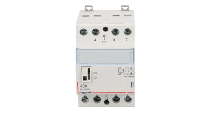 Stycznik modułowy 40A 4Z 0R 24V AC SM340 /z manipulatorem/ 412518