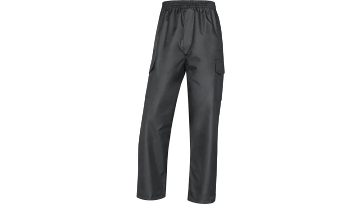 Spodnie poliester Oxford powlekany Pu kolor czarny rozmiar 3XL GALWANO3X