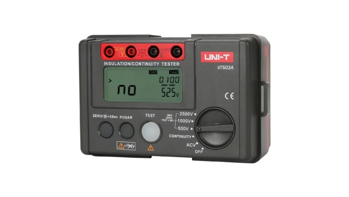 Miernik cyfrowy rezystancji izolacji do 20Giga Om 2,5kV UT-502A