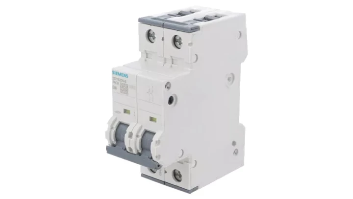 Wyłącznik nadprądowy 2P D 6A 10kA AC 5SY4206-8
