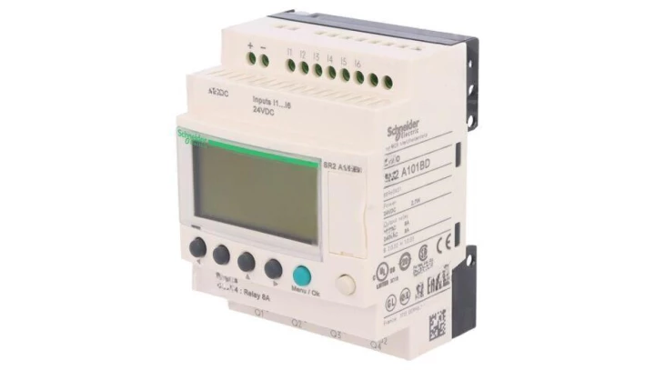 Przekaźnik programowalny 24V DC 6we 4wy Zelio Logic SR2A101BD