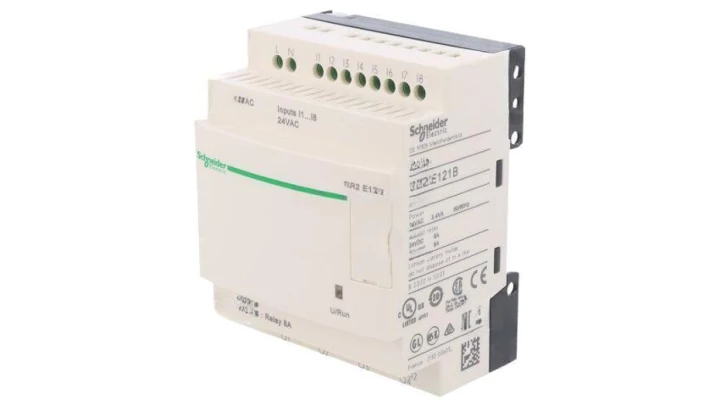 Zelio Logic 8WE_D/4WY_P 24VAC RTC SR2E121B