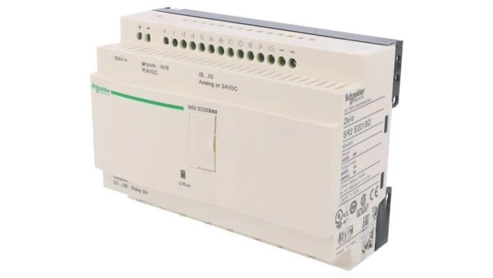 Przekaźnik programowalny kompaktowy 6 wejść/ 8 wyjść 24V DC Zelio Logic SR2E201BD