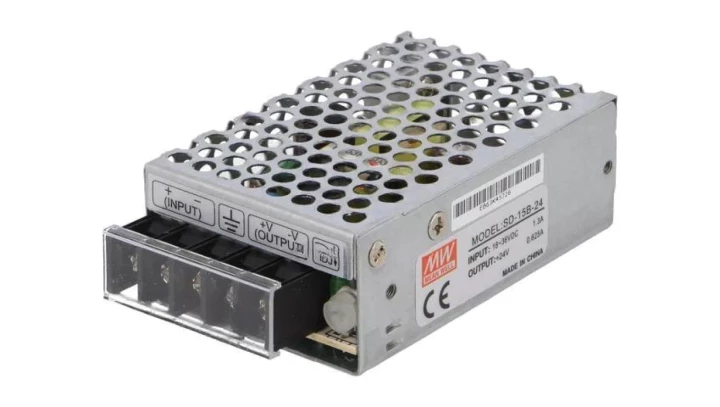 Przetwornica napięcia DC/DC 0,9A 24V / 0,625A 24V DC 15W SD-15B-24