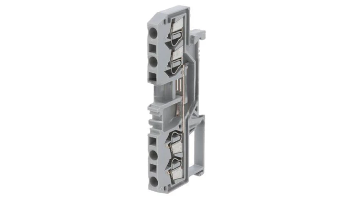 Złączka szynowa 4-przewodowa 2,5mm2 szara 280-833