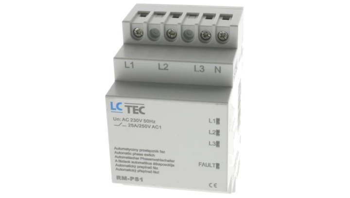 Automatyczny przełącznik faz 25A RM-PS1 494820