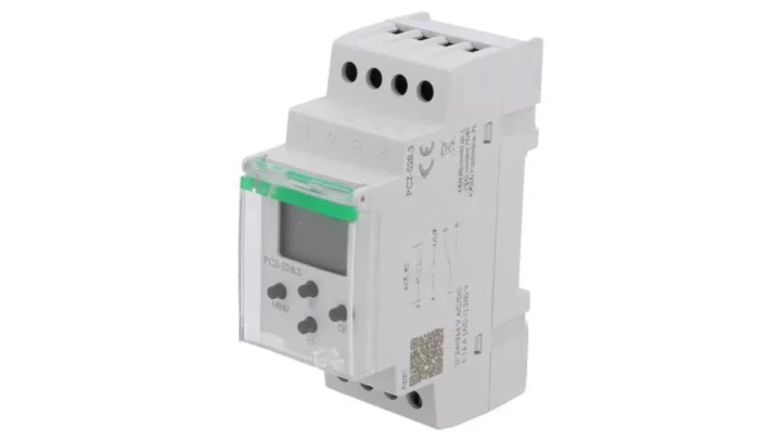 Zegar sterujący PCZ-528.4 uniwersalny, roczny, astro, tygodniowy, z NFC, iOS, Android