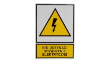 Tabliczka /znak ostrzegawczy/ TZO 105X148P /N.D.U.E./ E04TZ-01012130100 /10szt./