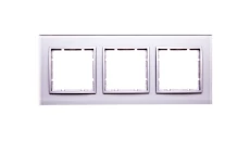 B.7 Ramka 3x aluminium szkło B.7 GLAS ramka szklana 3- krot.aluminium 10136414