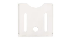 Kieszeń na dokumenty A4 szara z tworzywa 230x 247x 23mm NSYDPA4