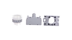 Lampka sygnalizacyjna 22mm biała 24-230V AC/DC IP65 SP22-LB-LED-UNIAC/DC