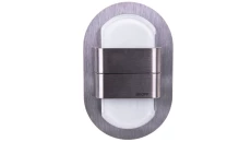 Oprawa LED 1,6W DUO RUEDA K(szlif) / WW (ciepły biały) INOX IP56 MH-RDU-K-H-1-PL-00-01