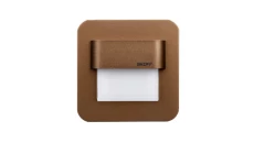 Oprawa ścienna LED 0,8W IP20 IIIkl. mosiądz mat SALSA ML-SAL-M-H-1-PL-00-01