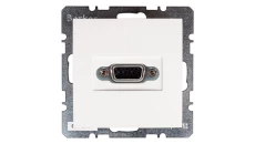 Berker/B.Kwadrat Gniazdo VGA śnieżnobiałe 3315408989