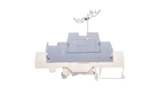 Złączka trzypiętrowa ekranowana / L / L 2,5mm2 biała / szara / szara 280-548 /40szt./