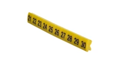 Oznacznik do złączek EZ-5/21-30 żółty R34RR-02050301400 /100szt./