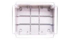 Puszka n/t 190mm 240x 160mm tworzywo IP56 szary 44 CE GW44438