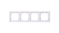 KOS66 Ramka poczwórna biała 660484