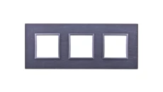 DANTE Ramka potrójna kamień ARDESIA 4509483