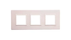 DANTE Ramka potrójna skóra PEEPER 4509583