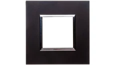 DANTE Ramka pojedyncza aluminium anodyzowane ONYX 4590281