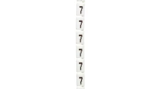 Oznaczniki WCB 20x 7 249-207 biały /10szt./