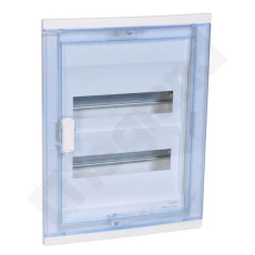 Rozdzielnica modułowa 2x12 podtynkowa IP40 RWN (drzwi transparentne) 602422