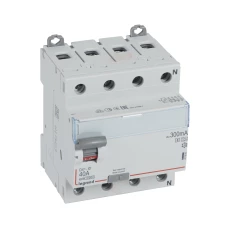 Wyłącznik różnicowoprądowy 4P 40A 0,3A typ A-S P304 DX3 411800