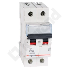 Wyłącznik nadprądowy 2P C 16A 6kA AC S302 TX3 403528
