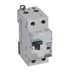 Wyłącznik różnicowo-nadprądowy 2P 25A C 0,03A typ A P312 DX3 411063