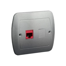 Simon Akord Gniazdo komputerowe pojedyncze RJ45 5e aluminium metalizowane AF51/26