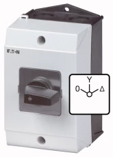 Łącznik krzywkowy gwiazda-trójkąt 3P 32A w obudowie IP65 T3-4-8410/I2 207195