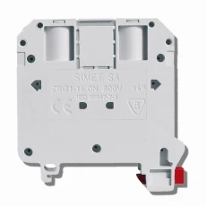 Złączka szynowa 2-przewodowa 16mm² szara NOWA ZSG 1-16.0Ns 11621312
