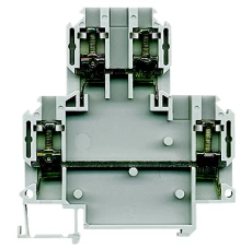 Złączka szynowa 2-piętrowa 4mm2 szara ZUW 2-4.0 13304312