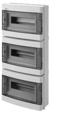 Rozdzielnica hermetyczna EP-LUX RN 3x12 1000V AC 1500V DC PE+N dymny IP65 1958-01