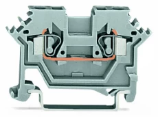 Złączka szynowa 2-przewodowa 2,5mm2 szara 280-601