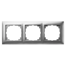 Sentia Ramka potrójna srebrny połysk 1473-56