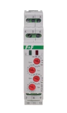 Przekaźnik czasowy 2P 8A 0,1sek-576h 230V AC opóźnione załączenie/wyłączenie - cykliczne PCU-507