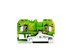 Złączka szynowa ochronna 4mm2 żółto-zielona 281-907