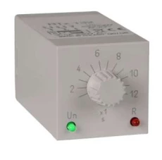 Przekaźnik czasowy 2P 5A 1-12sek 220-230V AC/DC opóźnione załączenie RTx-132 220/230 12SEK 2000640