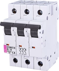 Wyłącznik nadprądowy 3P B 16A 10kA AC ETIMAT10 002125716