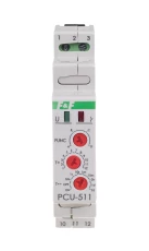 Przekaźnik czasowy 1P 8A 0,1sek-576h 230V AC wielofunkcyjny PCU-511