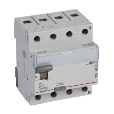Wyłącznik różnicowoprądowy 4P 63A 0,1A typ A P304 TX3 411776