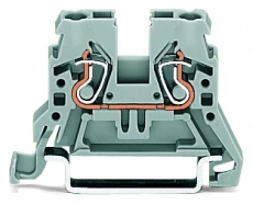 Złączka szynowa 2-przewodowa 2,5mm2 szara 870-901