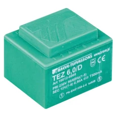Transformator 1-fazowy TEZ 6,0/D 230/24V /do druku/ 16024-9962