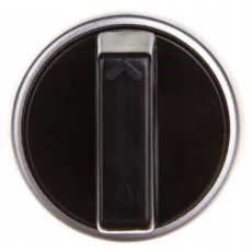 Przycisk sterowniczy 22mm czarny 2Z bez samopowrotu SP22-P.CZ-20.