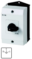 Łącznik krzywkowy gwiazda-trójkąt 3P 20A w obudowie IP65 T0-4-8410/I1 207140