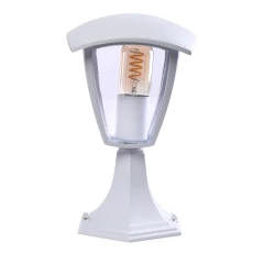 Lampa ogrodowa stojąca FOX WHITE 1xE27 Mała EKO3513 Milagro