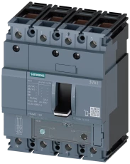 Wyłącznik mocy 4P 160A Icu=36kA 415V AC wyzwalacz TM240 LI przyłącza ramowe 3VA1116-4EF46-0AA0