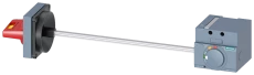Napęd obrotowy boczny dwustronny z wałkiem 300mm i z pokrętłem żółto-czerwonym do 3VA10/11 3VA9157-0PK15